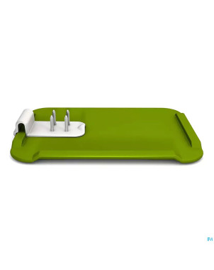 Adhome planche tartiner ornamin 28,5x21cm vert