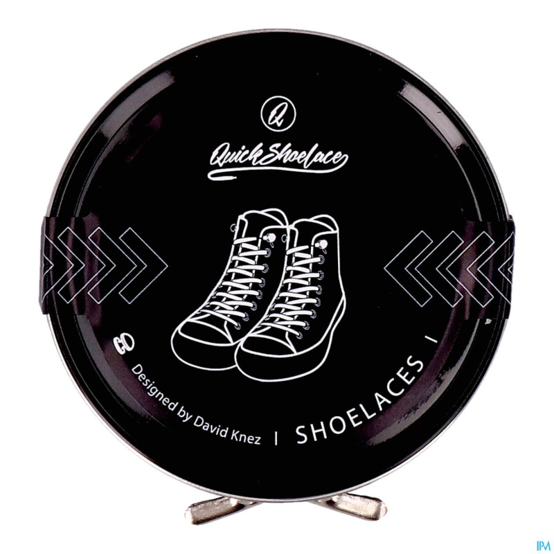 Adhome quickshoelace elastiques standard noir