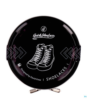 Adhome quickshoelace elastiques standard noir