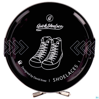 Adhome quickshoelace elastiques standard noir