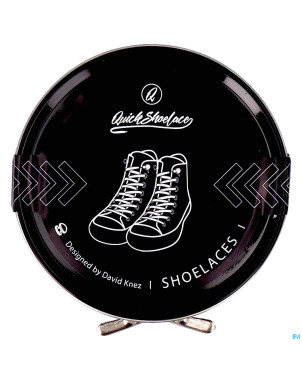 Adhome quickshoelace elastiques standard noir