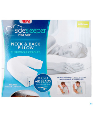 Adhome side sleeper pro air dormir cote