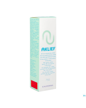 Aklief 50mcg/g creme  75g