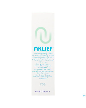Aklief 50mcg/g creme  75g