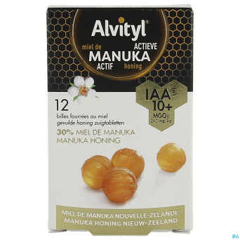 Alvityl billes fourrees manuka iaa 10+    12