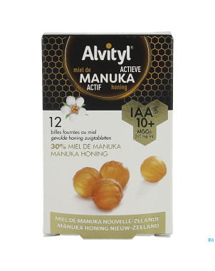 Alvityl billes fourrees manuka iaa 10+    12