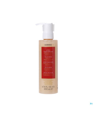 Korres kf rose sauvage foaming cleanser    200ml