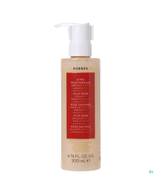 Korres kf rose sauvage foaming cleanser    200ml