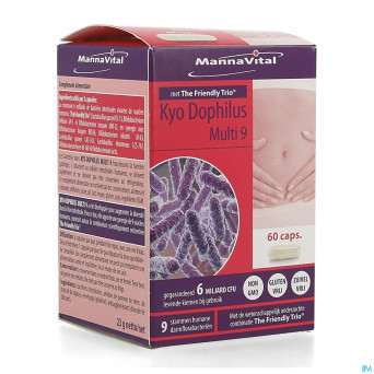 Mannavital kyodophilus multi 9    caps 60