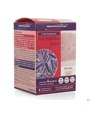 Mannavital kyodophilus multi 9    caps 60