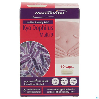 Mannavital kyodophilus multi 9    caps 60