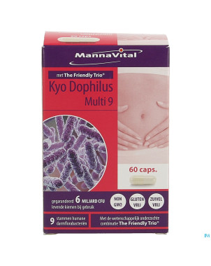 Mannavital kyodophilus multi 9    caps 60
