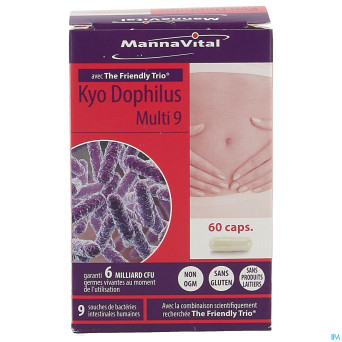 Mannavital kyodophilus multi 9    caps 60