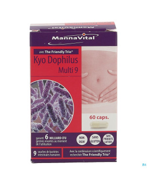 Mannavital kyodophilus multi 9    caps 60