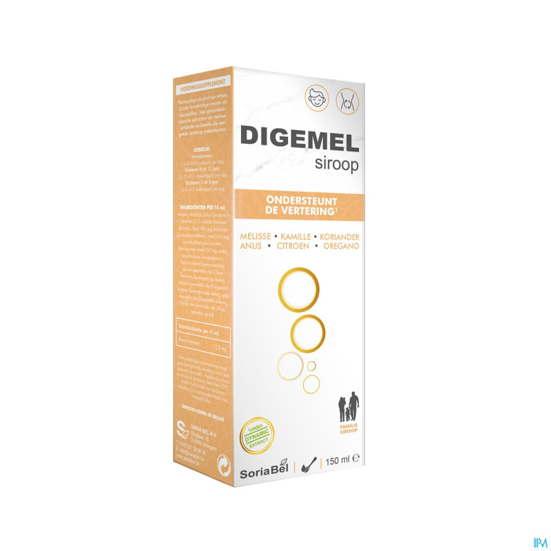 Soria digemel sirop    150ml rempl.2293769