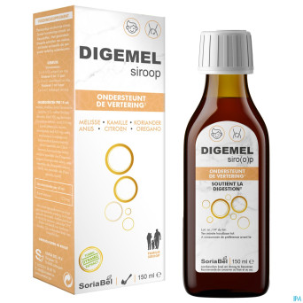 Soria digemel sirop    150ml rempl.2293769