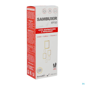 Soria sambuxir sirop    150ml nf rempl.2563781