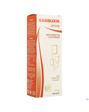 Soria sambuxir sirop    150ml nf rempl.2563781
