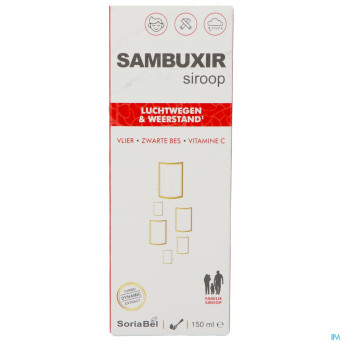 Soria sambuxir sirop    150ml nf rempl.2563781