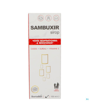 Soria sambuxir sirop    150ml nf rempl.2563781