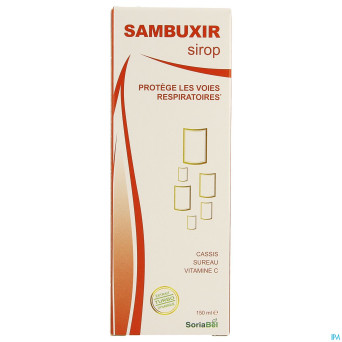 Soria sambuxir sirop    150ml nf rempl.2563781