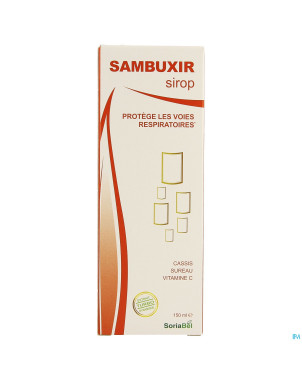 Soria sambuxir sirop    150ml nf rempl.2563781