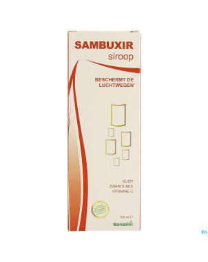 Soria sambuxir sirop    150ml nf rempl.2563781