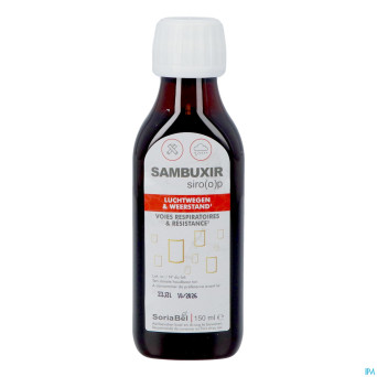 Soria sambuxir sirop    150ml nf rempl.2563781
