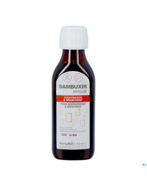 Soria sambuxir sirop    150ml nf rempl.2563781