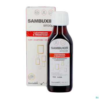 Soria sambuxir sirop    150ml nf rempl.2563781