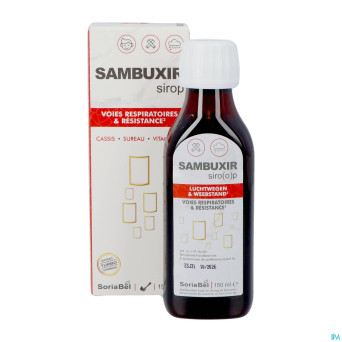 Soria sambuxir sirop    150ml nf rempl.2563781