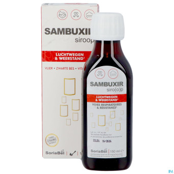 Soria sambuxir sirop    150ml nf rempl.2563781