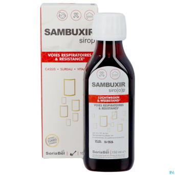 Soria sambuxir sirop    150ml nf rempl.2563781
