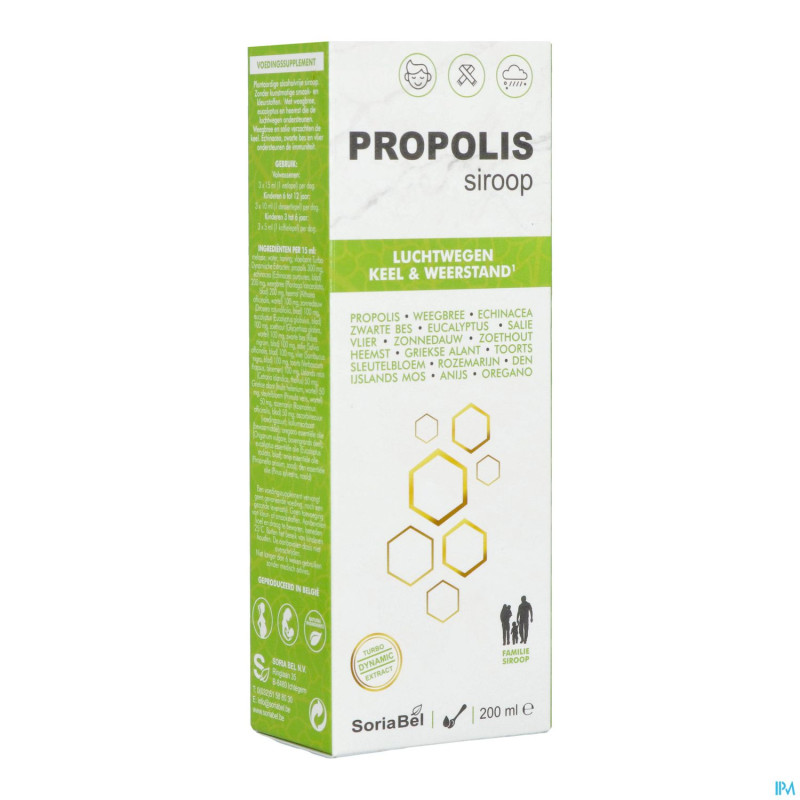 Soria sirop propolis    fl 200ml
