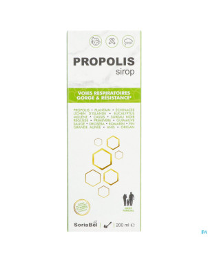 Soria sirop propolis    fl 200ml