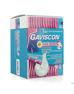 Gaviscon antiacide-antireflux susp buv.    sach 48