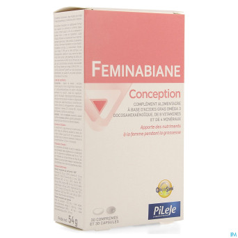 Feminabiane conception comp 30 + caps 30
