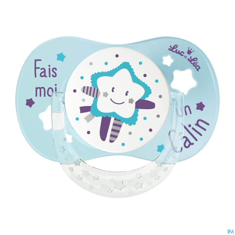 Luc&lea sucette ana 6m+ calin anneau