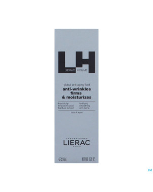 Lierac homme fluide a/rides global fl 50ml