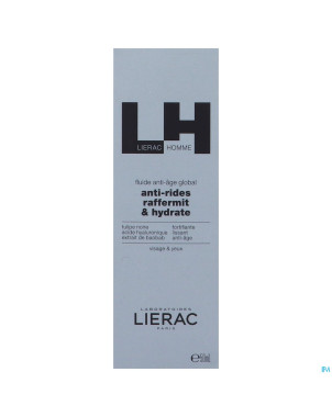 Lierac homme fluide a/rides global fl 50ml