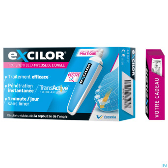Excilor traitement mycose ongles stylet + cadeau
