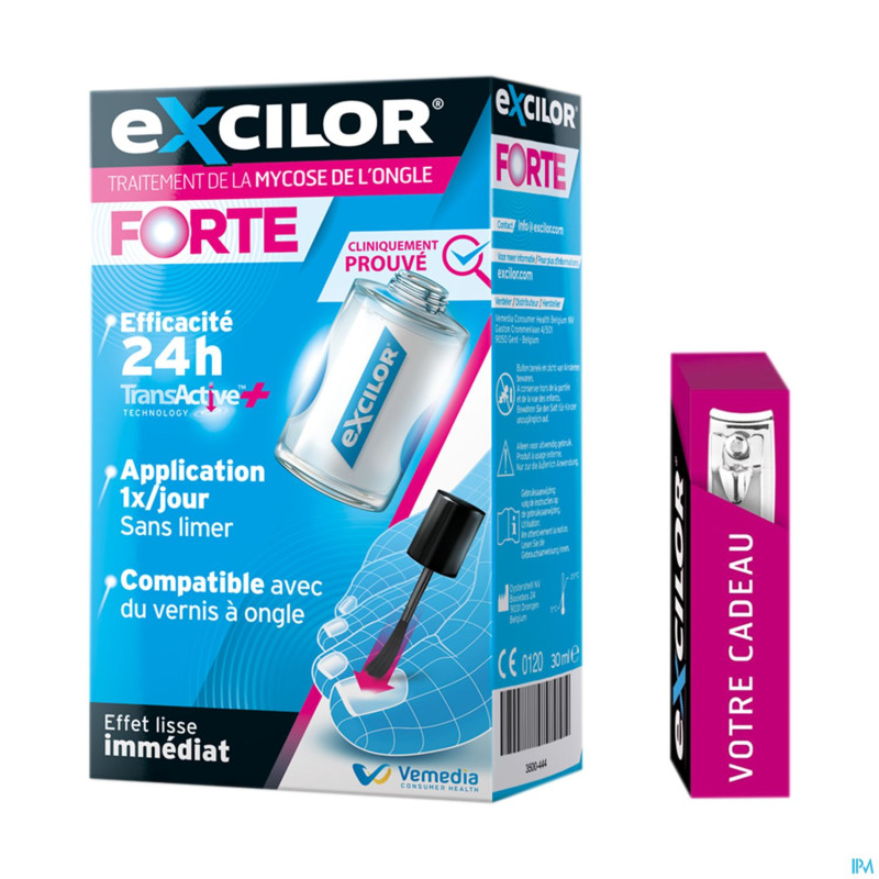 Excilor traitement mycose ongles forte + cadeau