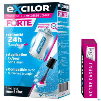 Excilor traitement mycose ongles forte + cadeau