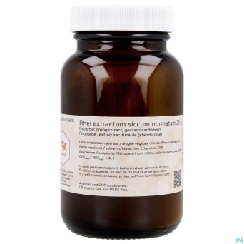 Rhubarbe extrait sec titre 25g magis