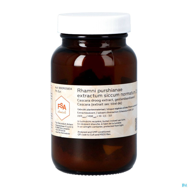 Cascara extrait sec titre 25g magis