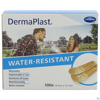 Dermaplast water resistant 19x72mm 100