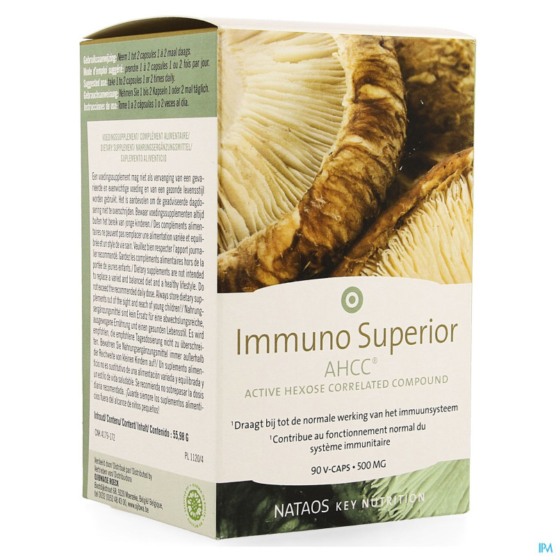 Immuno superior ahcc v-caps  90