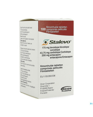 Stalevo 175mg/43,75mg/200mg comp pell 100