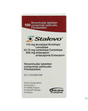 Stalevo 175mg/43,75mg/200mg comp pell 100
