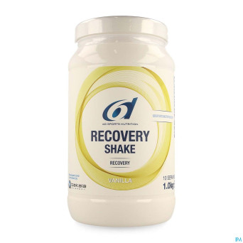6d sixd recovery shake vanilla 1kg nf